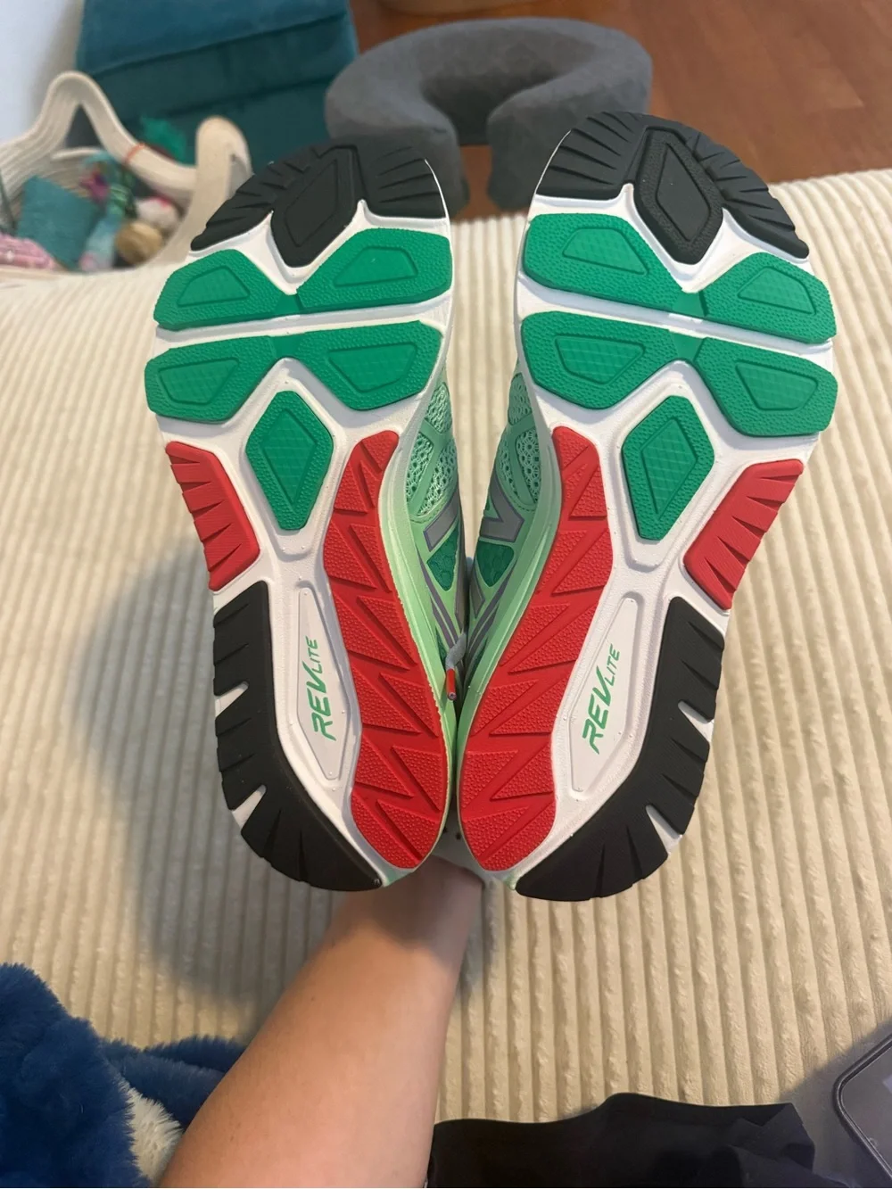 Limited Edition New Balance Vazee Pace 2016 “Ariel” runDisney sneakers.